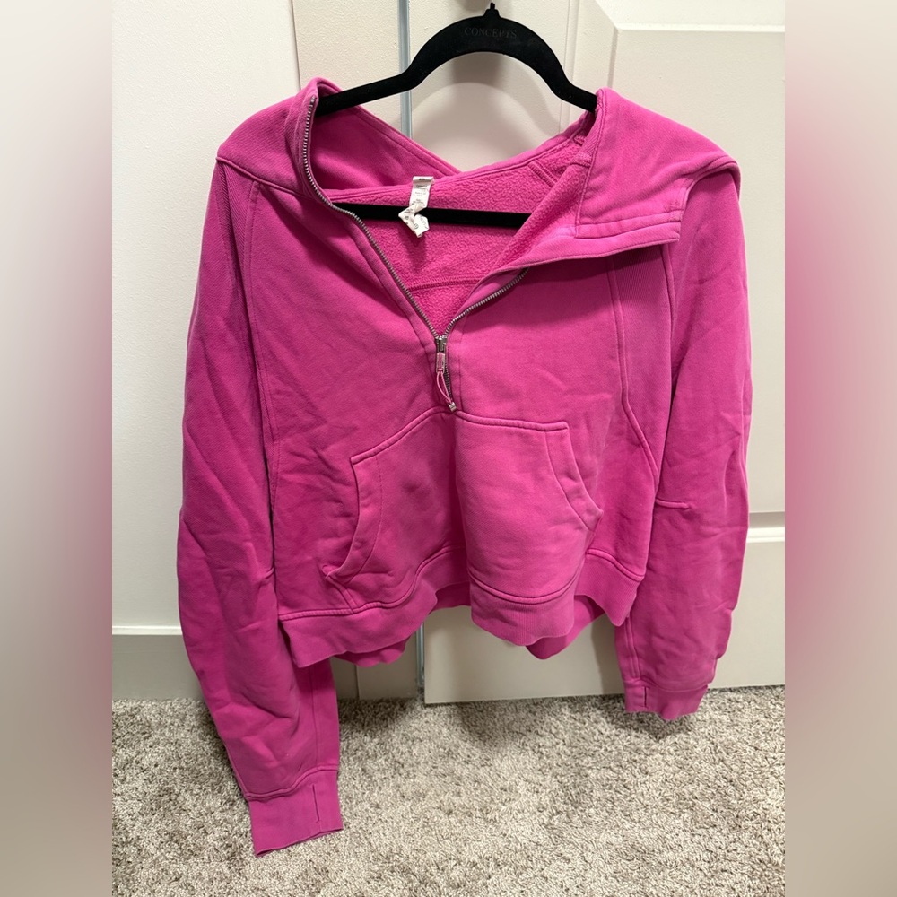 Lulu Lemon XL/XXL Scuba Pink Sweatshirt. 💕⚡️